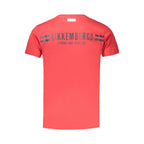 Bikkembergs Rosso Cotton Mens T-Shirt