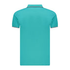 Norway 1963 Azzurro Cotton Mens Polo