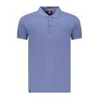 Norway 1963 Blue Cotton Men's Polo Shirt