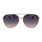 Guess Rose Gold Metal Sunglasses