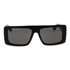 GCDS Black Acetate Sunglasses