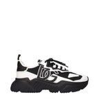 Dolce & Gabbana White Leather Chunky Sneakers
