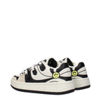 Barrow Beige Leather Sneakers