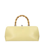 Jil Sander Yellow Leather Handbag