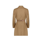 Herno Brown Polyester Coat