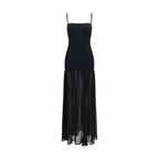 Hunza G Black Polyamide Casual Dress