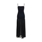 Hunza G Black Polyamide Casual Dress
