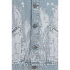 MM6 Blue Cotton Denim Jacket