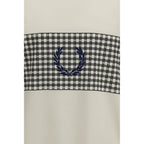 Fred Perry Beige Cotton T-Shirt