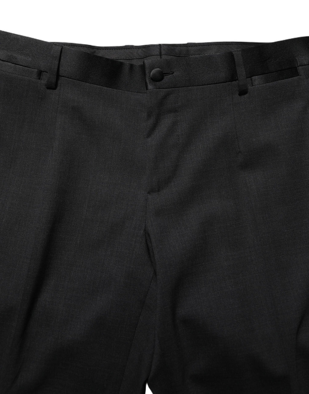 Dolce & Gabbana Black Cotton Dress Formal Men Trouser Pants