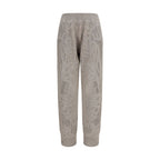 Brunello Cucinelli Beige Linen Casual Pants