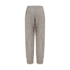 Brunello Cucinelli Beige Linen Casual Pants