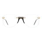 Andy Wolf Black Metal & Plastic Glasses (Frames)