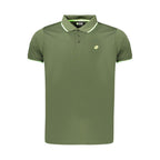 Lotto Green Polyester Men's Polo Shirt