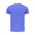 Lotto Blue Polyester Men's Polo Shirt