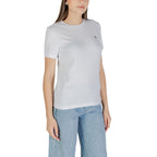 Calvin Klein Jeans White Cotton T-Shirt