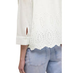 Street One White Cotton Blouse