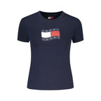 Tommy Hilfiger Blue Cotton Women's T-Shirt