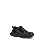 Balenciaga Black Polyester Athletic Sneakers
