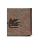 Etro Multicolor Cotton Clutch Bag