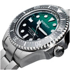 Bobroff Silver Stainless Steel Sport Watch