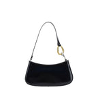 Staud Black Calf Leather Bos Taurus Shoulder Bag