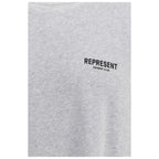 Represent Gray Cotton T-Shirt