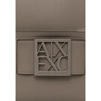 Armani Exchange Beige Polyethylene Backpack
