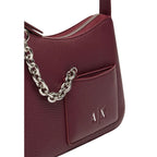 Armani Exchange Bordeaux Polyester Handbag