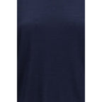 Brunello Cucinelli Blue Cashmere Sleeveles Sweater