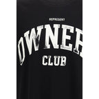 Represent Black Cotton T-Shirt