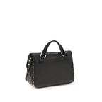 Zanellato Black Calf Leather Bos Taurus Handbag