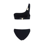 Zimmermann Black Elastane Bikini