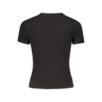 Tommy Hilfiger Black Cotton Women's T-Shirt