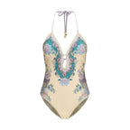 Zimmermann Beige Polyamide One-Piece Swimsuit