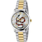Gucci Silver Stainless Steel Dress Watch