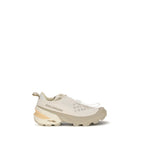 MM6 White Nylon Athletic Sneakers