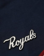 Dolce & Gabbana Blue Red Paneled 'Royals' Patch Sweatshirt Sweater