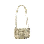 Rabanne Bicolor Brass Shoulder Bag