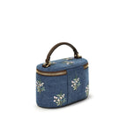 Valentino Garavani Blue Cotton Handbag