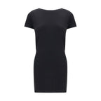 Jacquemus Black Viscose Cocktail Dress