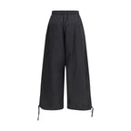 Kenzo Black Polyester Casual Pants