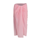 Jacquemus Multicolor Polyester Midi Skirt