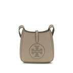 Tory Burch Beige Calf Leather Bos Taurus Shoulder Bag