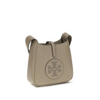 Tory Burch Beige Calf Leather Bos Taurus Shoulder Bag