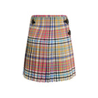 Vivienne Westwood Multicolor Wool Oves Aries Mini Skirt