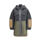 Max Mara Gray Wool Oves Aries Shell Jacket