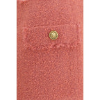 Balmain Multicolor Wool Oves Aries Mini Skirt