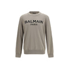 Balmain Bicolor Wool Oves Aries Sweatshirt