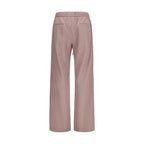 Dolce & Gabbana Brown Wool Oves Aries Joggers (Workout Pants)